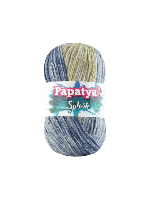 Włóczka - Papatya - Splash - 0,5kg/opak.