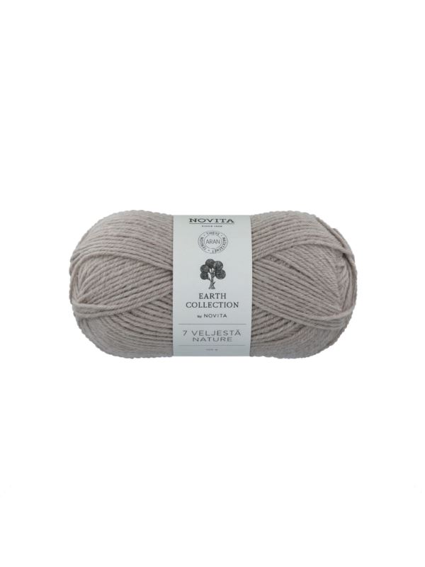 Włóczka - Novita - 7 Veljesta Nature - 0,5kg/opak.