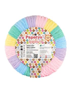Włóczka - Papatya - Donut - 130g/szt.