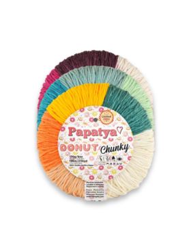 Włóczka - Papatya - Donut Chunky - 170g/szt.