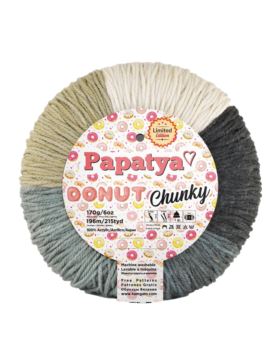 Włóczka - Papatya - Donut Chunky - 170g/szt.