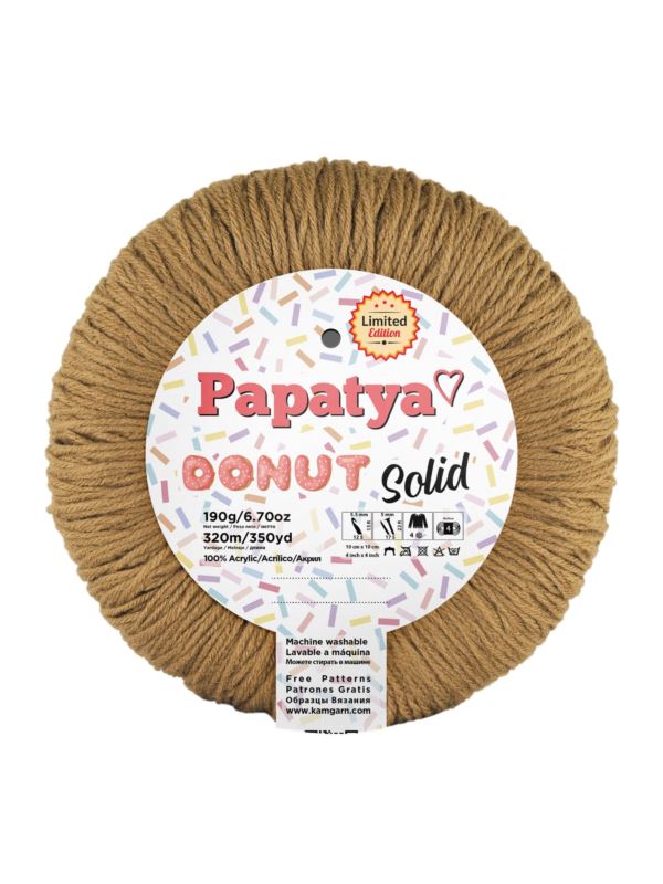 Włóczka - Papatya - Donut Solid - 190g/szt.