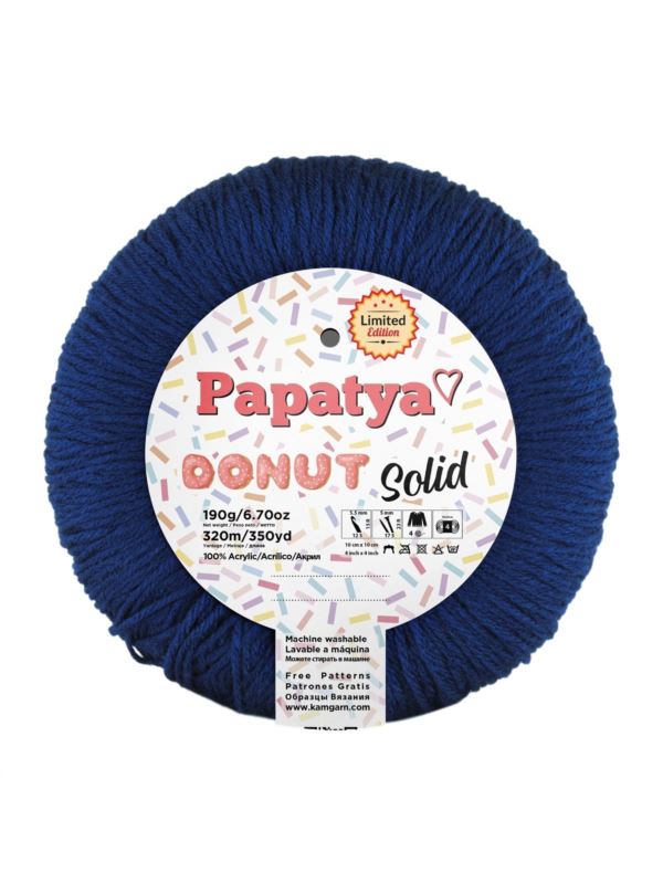 Włóczka - Papatya - Donut Solid - 190g/szt.