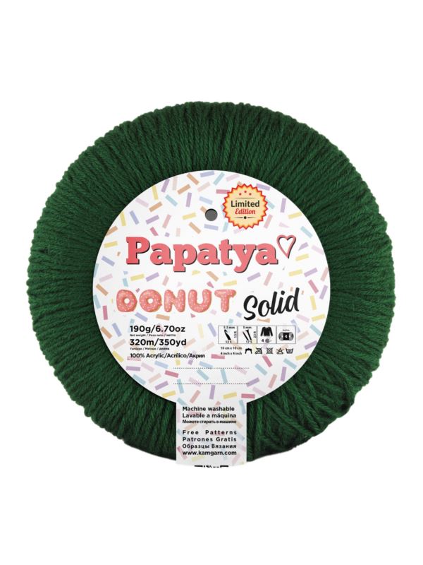 Włóczka - Papatya - Donut Solid - 190g/szt.
