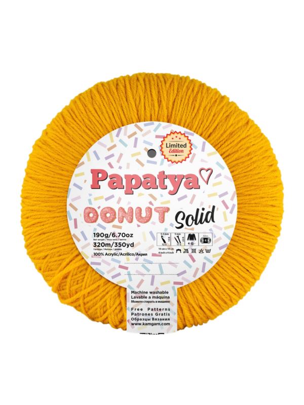 Włóczka - Papatya - Donut Solid - 190g/szt.