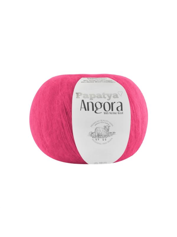 Włóczka - Papatya - Angora - 0,6kg/opak.