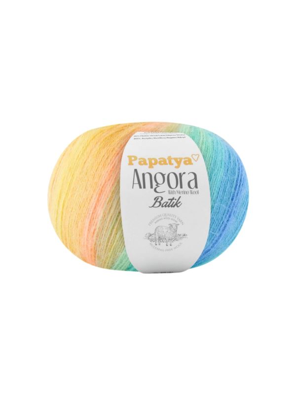 Włóczka - Papatya - Angora Batik - 0,6kg/opak.