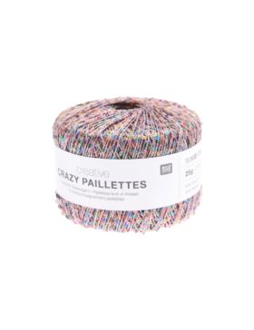 Włóczka cekinowa - Rico Design - Creative Crazy Paillettes - 50g/opak.