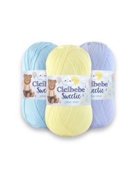 Włóczka - Papatya - Cicibebe Sweetie - 0,5kg/opak.