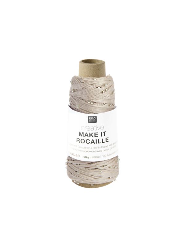 Włóczka koralikowa - Rico Design - Creative Make it Rocaille - 50g/szt.