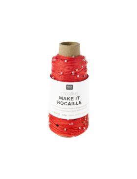 Włóczka koralikowa - Rico Design - Creative Make it Rocaille - 50g/szt.