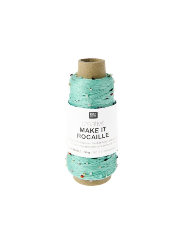 Włóczka koralikowa - Rico Design - Creative Make it Rocaille - 50g/szt.