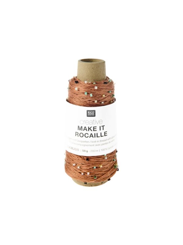 Włóczka koralikowa - Rico Design - Creative Make it Rocaille - 50g/szt.