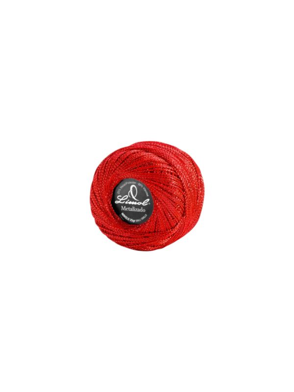 Kordonek LIMOL - Metalizado - 80% wiskoza 20% poliester - 104mb x 50g/opak.