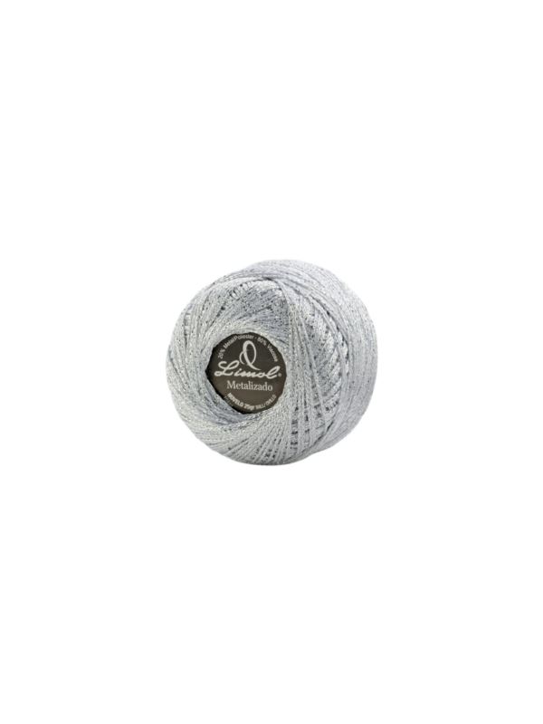 Kordonek LIMOL - Metalizado - 80% wiskoza 20% poliester - 104mb x 50g/opak.