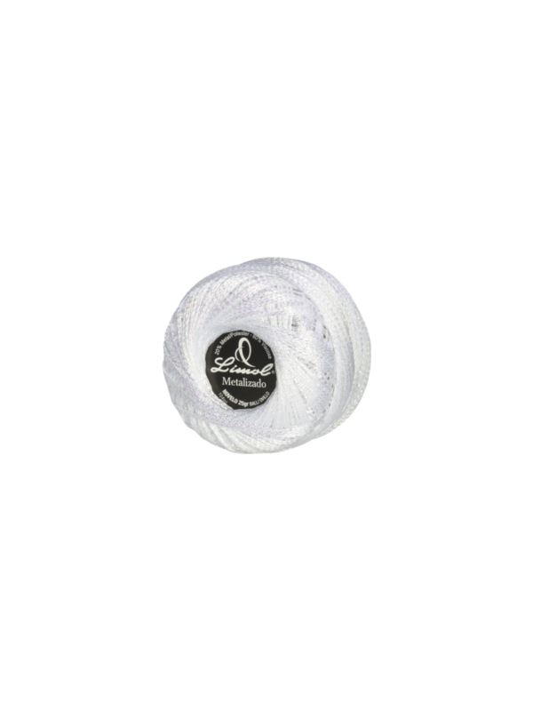 Kordonek LIMOL - Metalizado - 80% wiskoza 20% poliester - 104mb x 50g/opak.