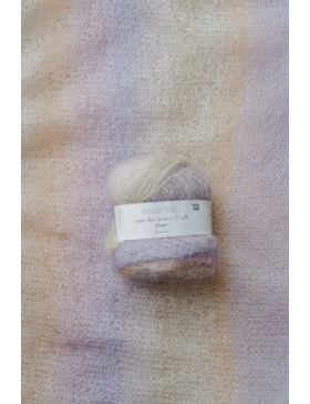 Włóczka - Rico Design - Essentials Super Kid Mohair Loves Silk Print - 100g/opak.