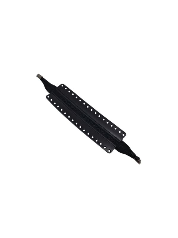 Zamek do toreb skórzany naturalny - Jucht - 30 cm - ZZ20