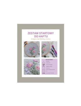 Zestaw startowy do haftu - LETNIE KOSMOSY