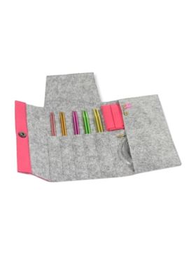 Zestaw metalowych drutów z wymiennymi żyłkami PONY - Colour Felt - 61051/01