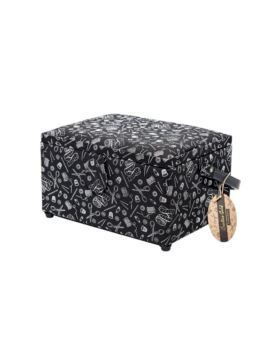 Kuferek na akcesoria krawieckie - Hemline Gold - 19x26x14,5 cm - MRMP.584.HG
