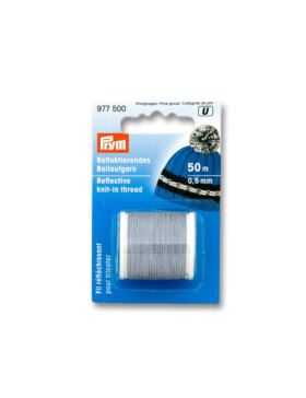 Nić elastyczna odblaskowa PRYM - 0,50 mm - 977500 - 50mb/opak.