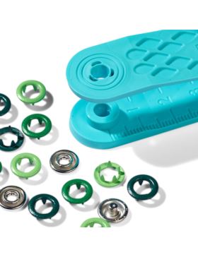 Zestaw zaciskacz + springi jersey PRYM - Love - 8 mm - 390703 - 21szt./opak.