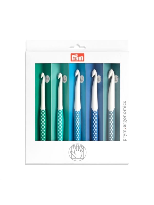 Zestaw ergonomicznych szydełek PRYM - 7,00-12,00 mm - 218441
