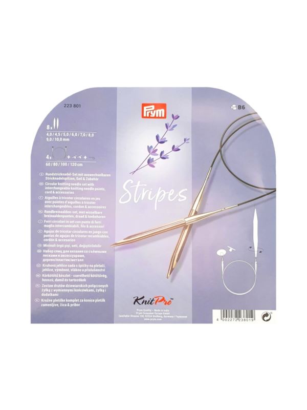 Zestaw naturalnych drutów z wymiennymi żyłkami PRYM - KnitPro - 223801