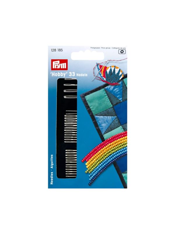 Zestaw igieł hobbystycznych do szycia ręcznego PRYM - 128185 - 33szt./opak.