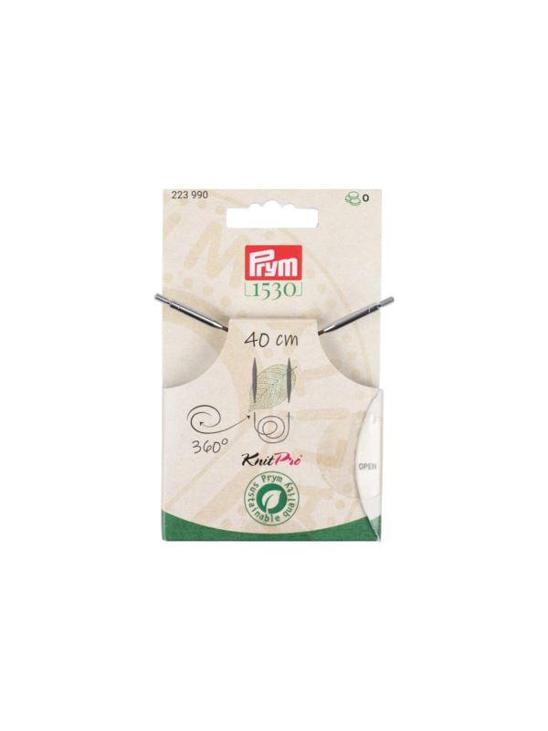 Żyłka wymienna obrotowa do drutów naturalnych PRYM - KnitPro - 40 cm - 223990
