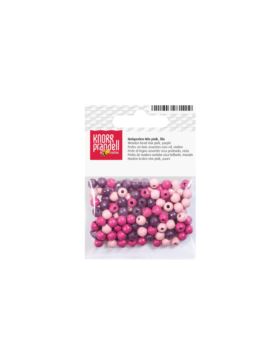 Koraliki drewniane KNORR PRANDELL - 6 mm - 125szt./opak.