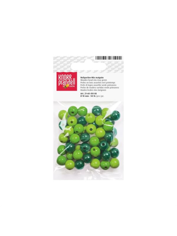 Koraliki drewniane KNORR PRANDELL - 10 mm - 50szt./opak.