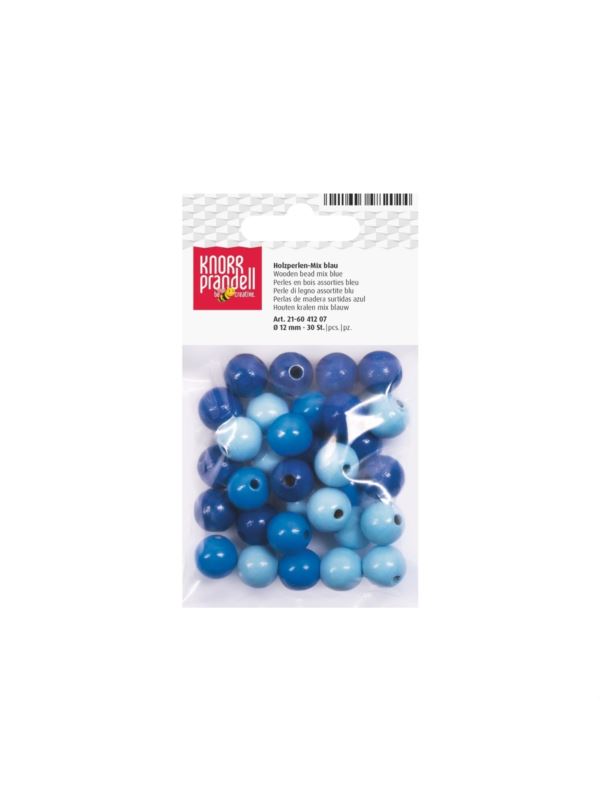 Koraliki drewniane KNORR PRANDELL - 12 mm - 30szt./opak.
