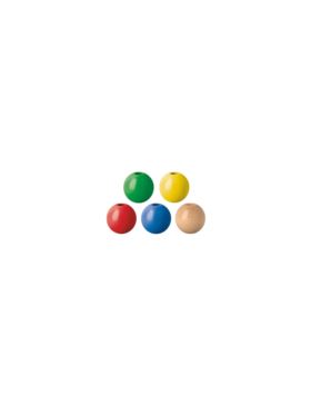 Koraliki drewniane KNORR PRANDELL - 10 mm - mix - 6041095 - 50szt./opak.