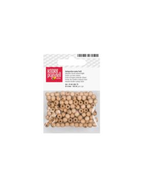 Koraliki drewniane KNORR PRANDELL - 6 mm - 125szt./opak.