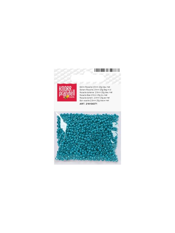 Koraliki szklane KNORR PRANDELL - 2,5 mm - 20g/opak.