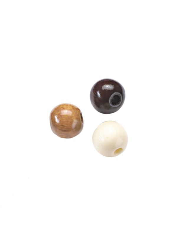 Koraliki drewniane KNORR PRANDELL - 10 mm - 50szt./opak.
