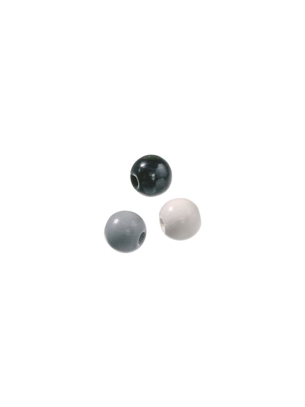 Koraliki drewniane KNORR PRANDELL - 6 mm - 125szt./opak.