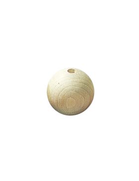 Koraliki drewniane naturalne KNORR PRANDELL - 40 mm - 2460409 - 6szt./opak.